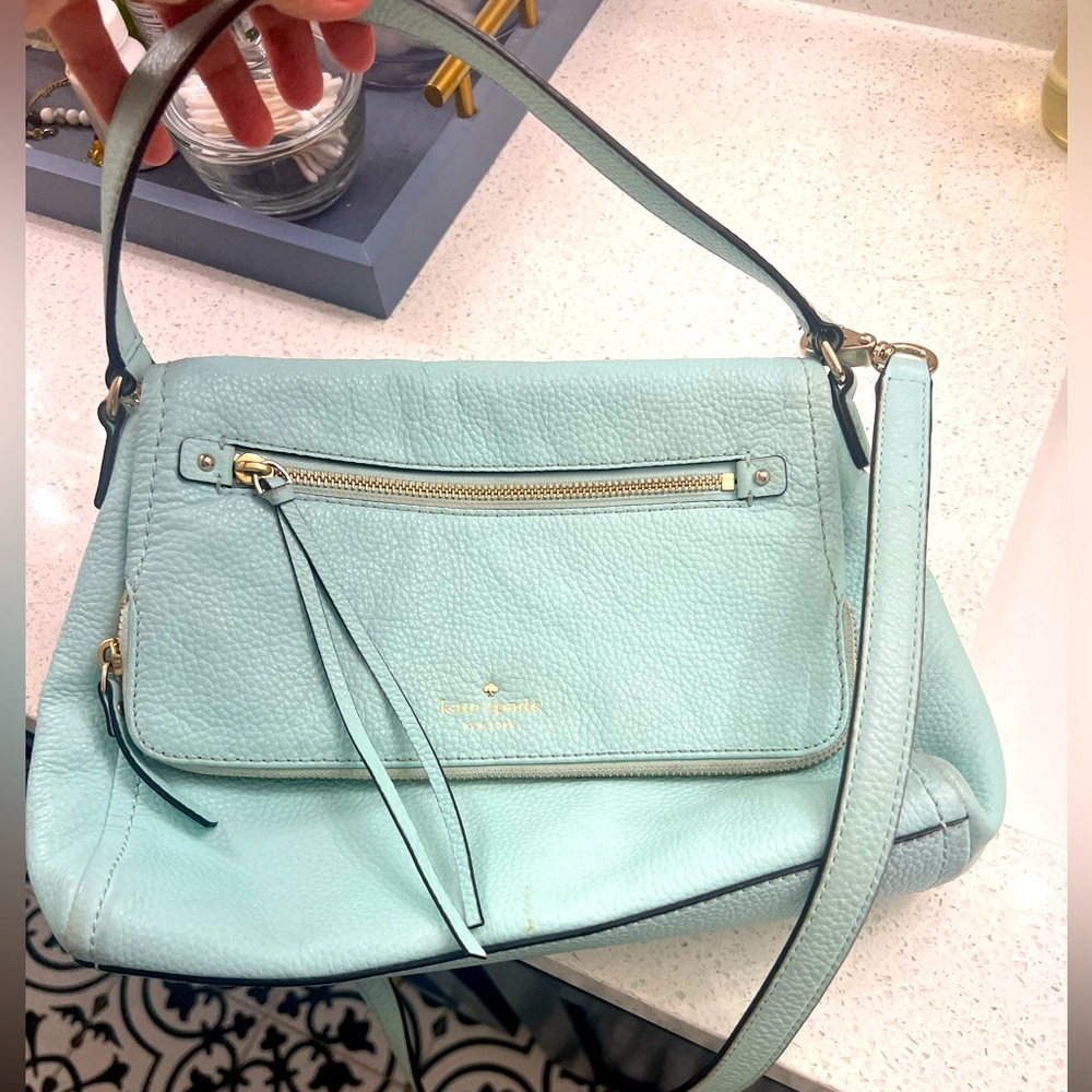 Light mint Kate Spade bag